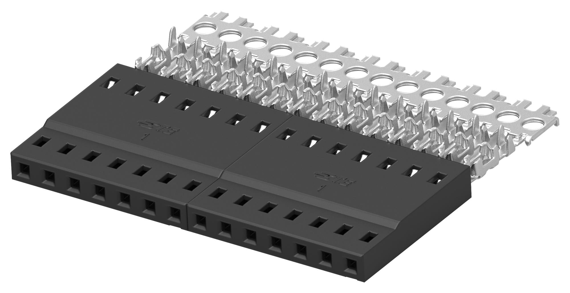 2317204-7 CONNECTOR, RCPT, 7POS, 1ROW, IDC TE CONNECTIVITY