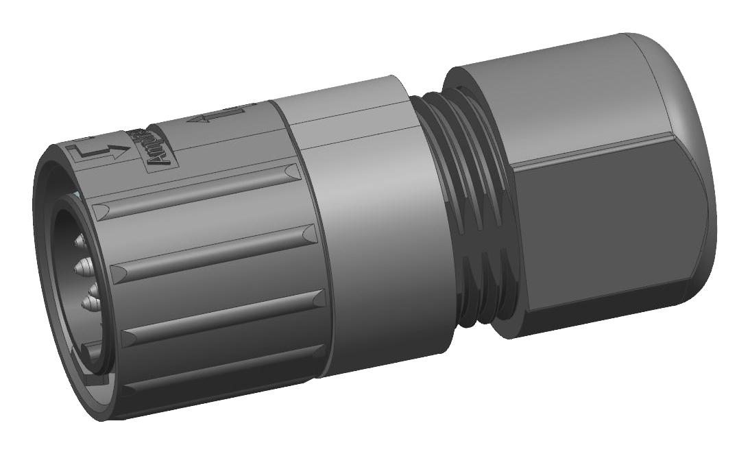 C091 31H007 102 5 U CIRCULAR CONN, PLUG, 7POS, SOLDER AMPHENOL SINE/TUCHEL