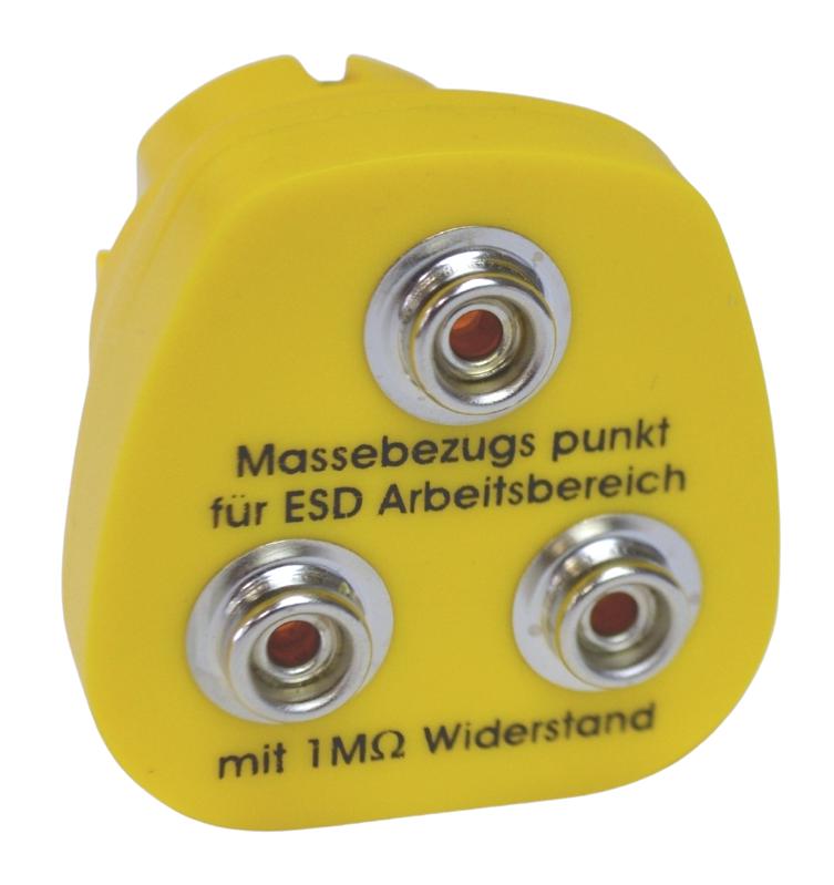 231145 EARTH BONDING POINT, 3X 10MM STUD/GERMAN DESCO EUROPE (FORMERLY VERMASON)