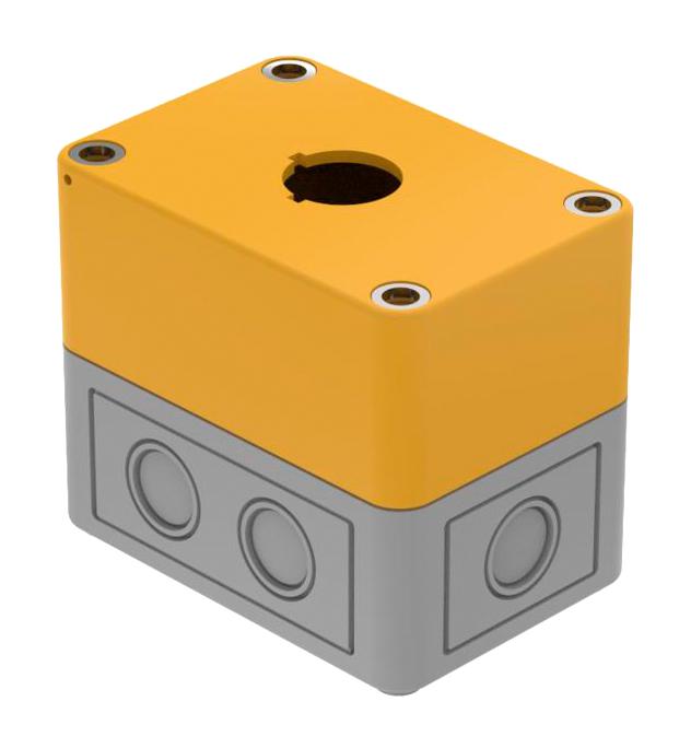 704.945.8 ENCLOSURE, GREY, PLASTIC, 94 X 81 X 65MM EAO