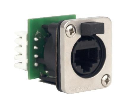 RJXS8FD6I RJ45 CONNECTOR, JACK, 1PORT, PANEL AMPHENOL SINE/TUCHEL