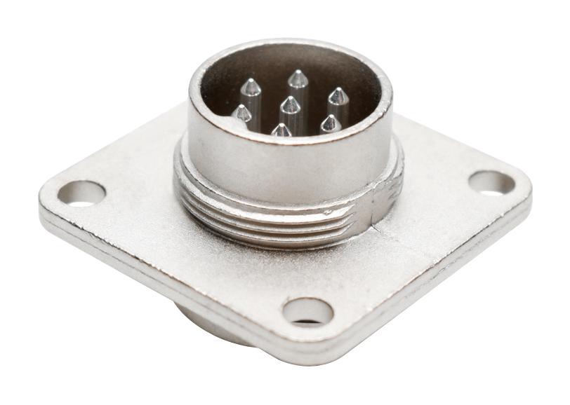 C09131S0071002 CIRCULAR CONN, RCPT, 7POS, PANEL AMPHENOL SINE/TUCHEL