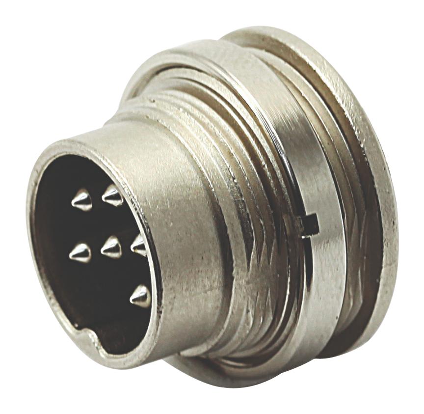 T3402100 CIRCULAR CONN, RCPT, 6POS, PANEL AMPHENOL SINE/TUCHEL