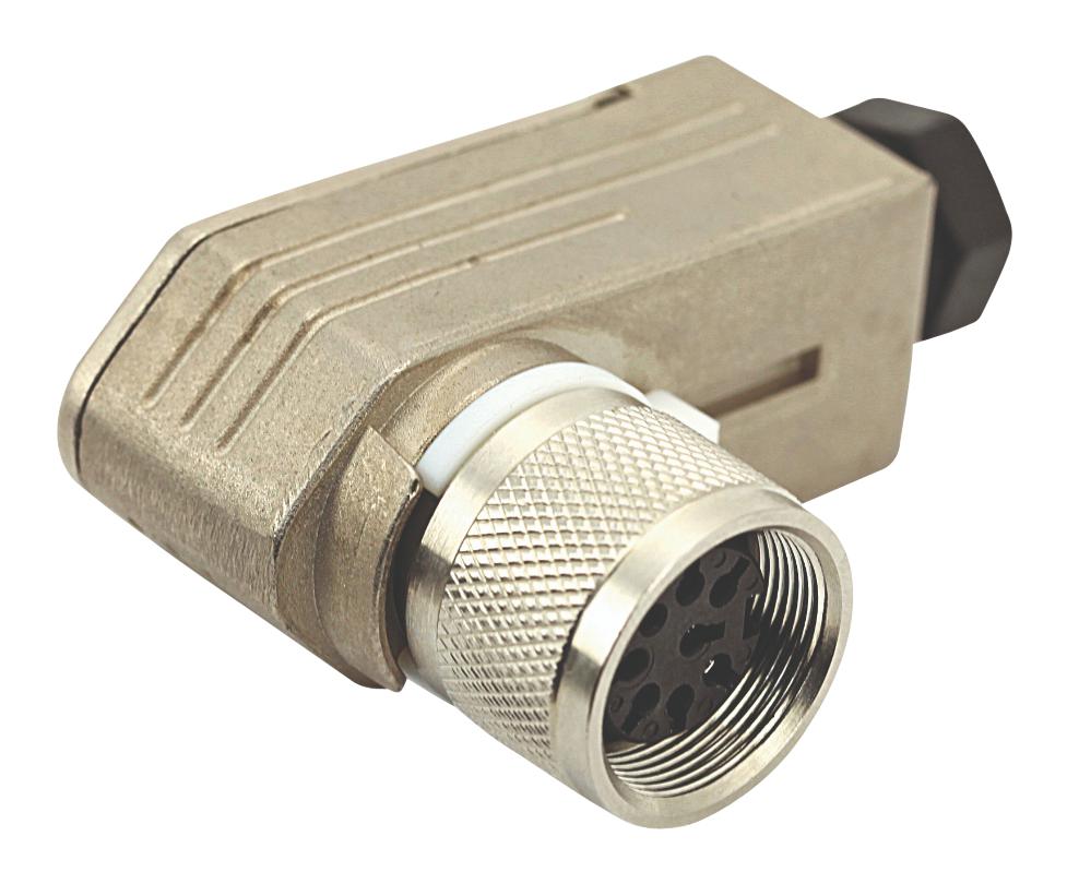 C09131F0121002 CIRCULAR CONN, R/A RCPT, 12POS, CABLE AMPHENOL SINE/TUCHEL