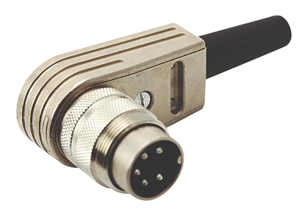 T3504055 CIRCULAR CONN, R/A PLUG, 8POS, CABLE AMPHENOL SINE/TUCHEL