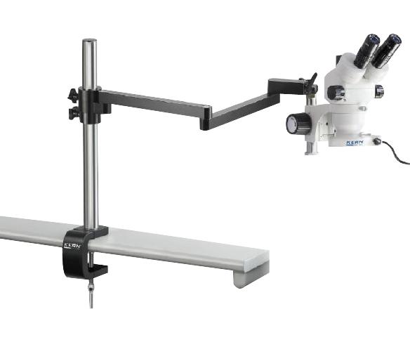 OZM 953UK STEREO MICROSCOPE, TRINOCULAR, 0.7X-4.5X KERN