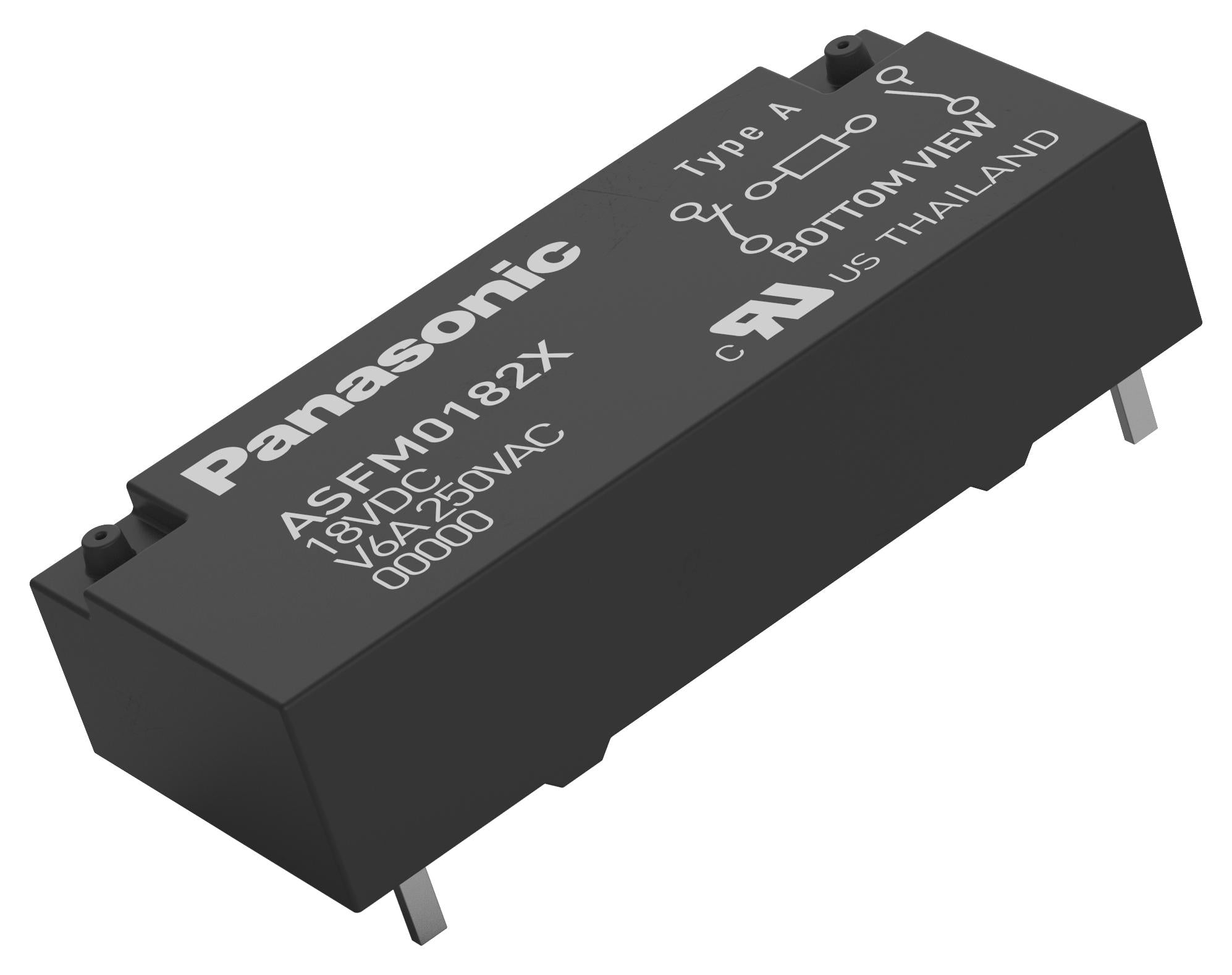 ASFM0165S SAFETY RELAY, SPST, 16VDC, 6A, THT PANASONIC