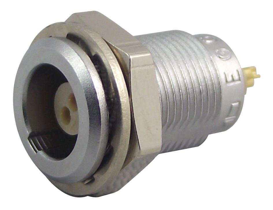 EGG.00.302.CLL CIRCULAR, RECEPTACLE, 2 WAY, PANEL LEMO