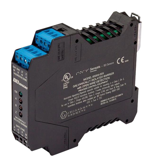 EM-DR1-IS-5-RTB-28V/V - ATEX INTRINSIC SAFETY BARRIER MODULE, 28VDC SENSATA / BEI SENSORS