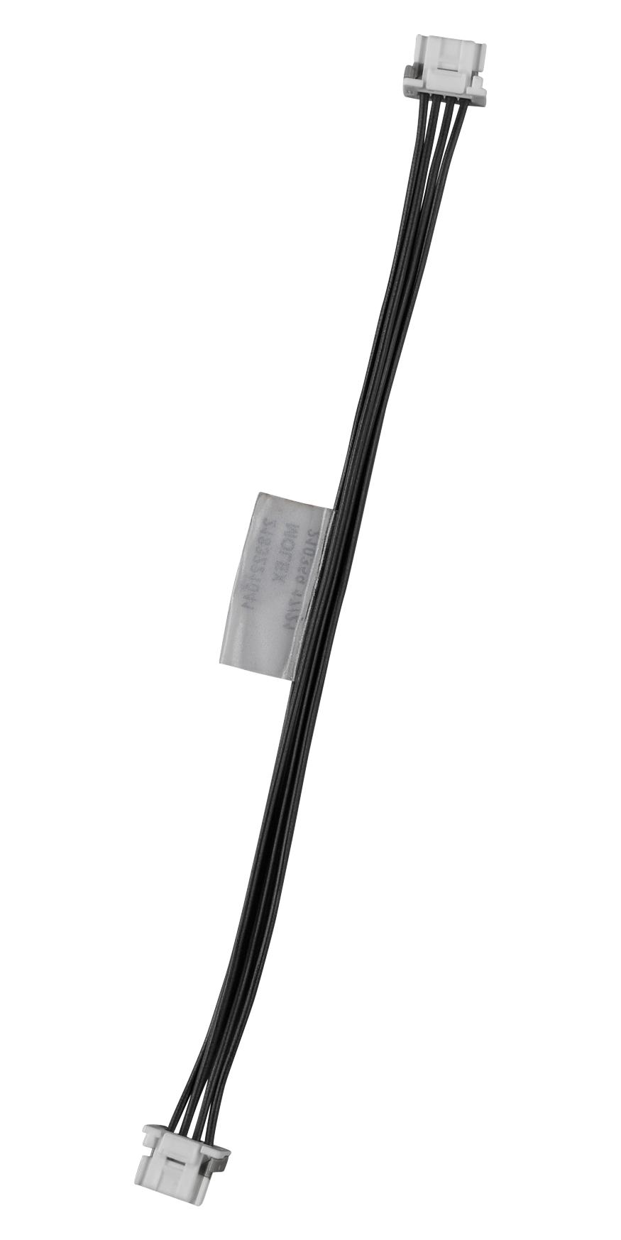 218322-1042 CABLE ASSY, 4P RCPT-RCPT, 300MM MOLEX