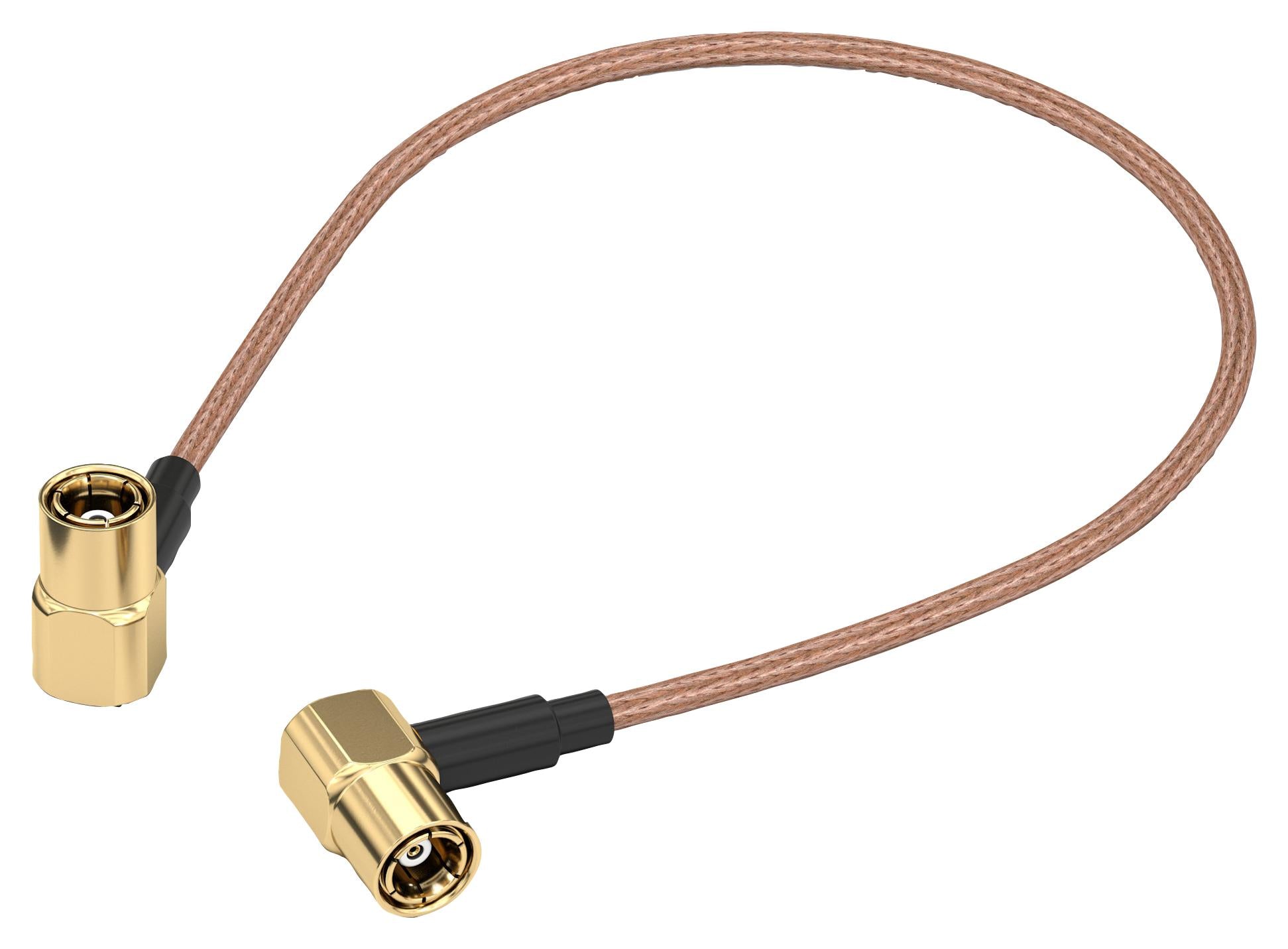 65502910415301 CABLE ASSY, R/A SMB PLUG-PLUG, 152.4MM WURTH ELEKTRONIK