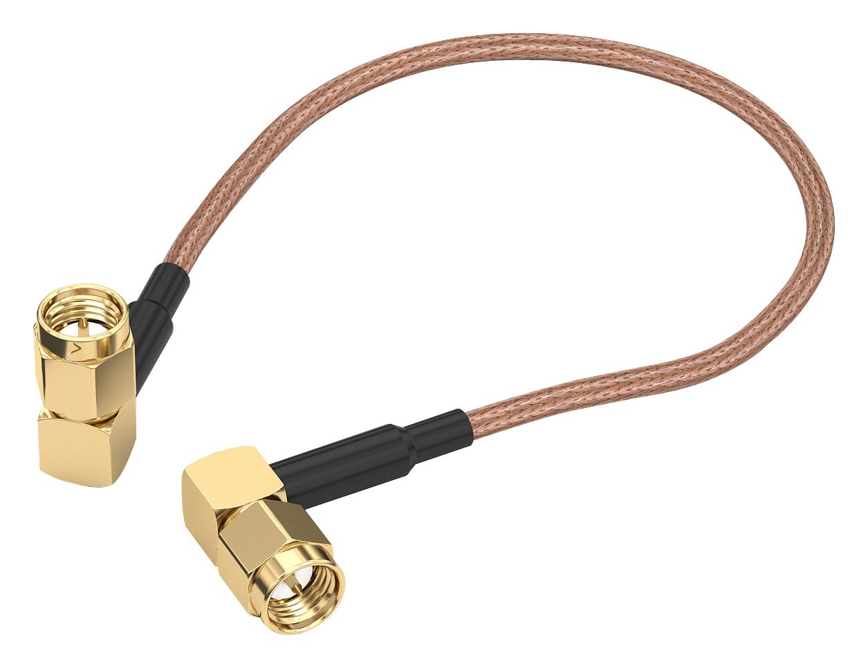 65501510530501 CABLE ASSY, R/A SMA PLUG-PLUG, 304.8MM WURTH ELEKTRONIK