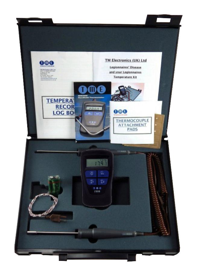 LEGK1 LEGIONELLA TEMPERATURE KIT, TYPE T TME