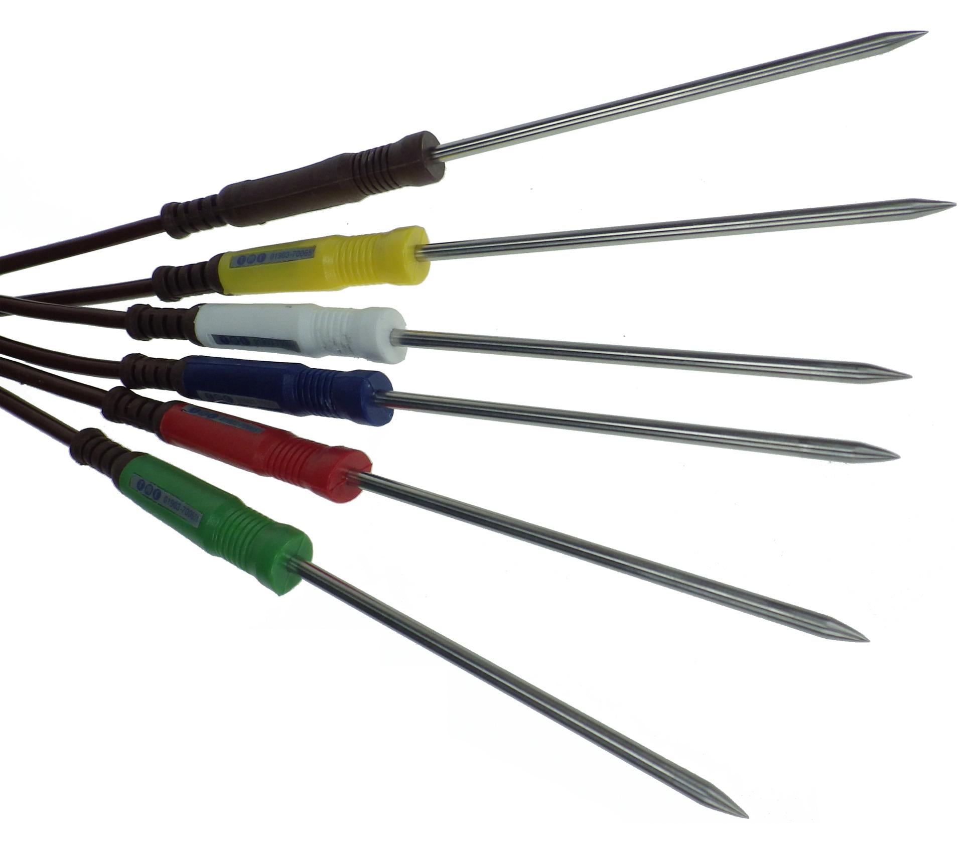 CAPK NEEDLE PROBE KIT, T TYPE, 6 COLOUR CODED TME