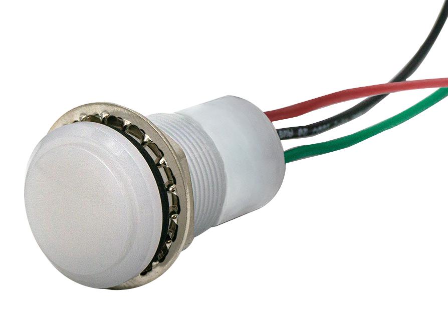 657-1415-303F PANEL INDICATOR, RED/GRN, 17.46MM, 30VDC DIALIGHT