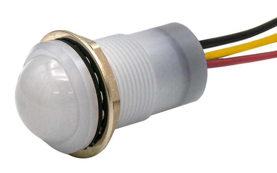 657-2455-303F PANEL INDICATOR, GRN/YEL, 17.46MM, 30VDC DIALIGHT