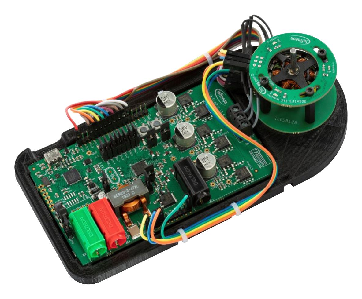 MOTORCONTROLKIT12VTOBO1 EVAL KIT, DC BRUSHLESS MOTOR INFINEON