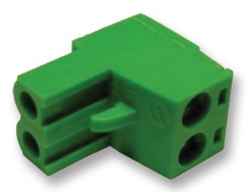 CTB9400/2 TERMINAL BLOCK, PLUGGABLE, 2POS, 12AWG CAMDENBOSS