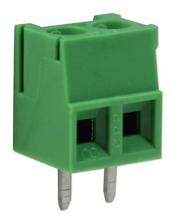 CTB0308/2 TERMINAL BLOCK, WIRE TO BRD, 2POS, 16AWG CAMDENBOSS