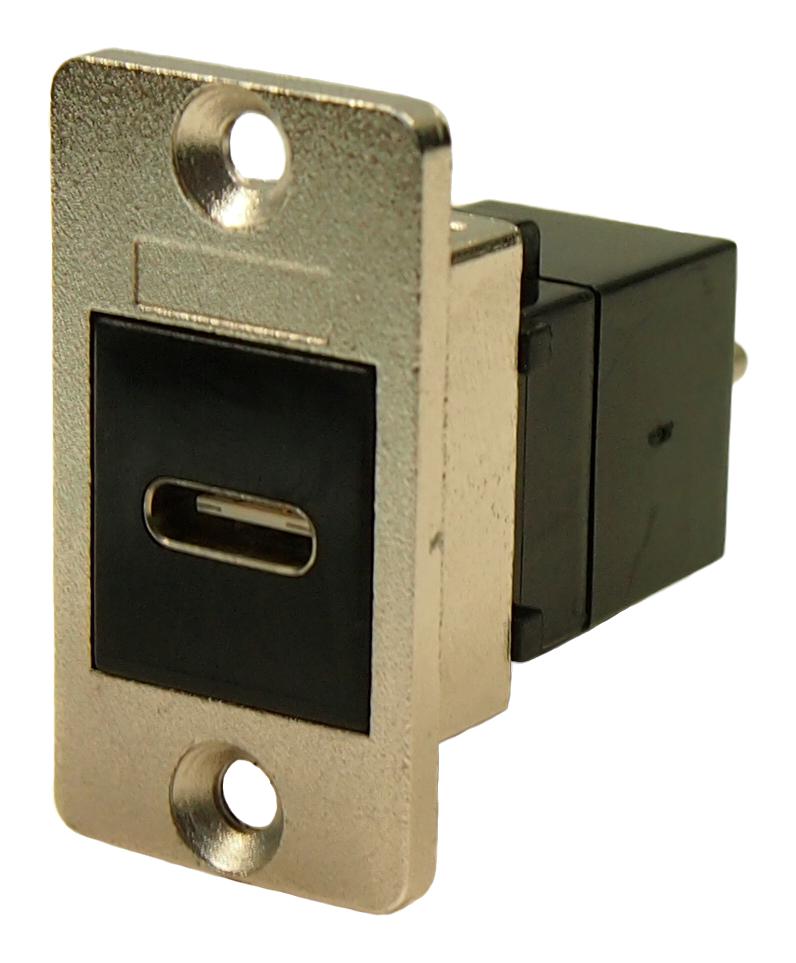 MP008767 USB ADAPTERR, TYPE C RCPT-PLUG, CSK HOLE MULTICOMP PRO