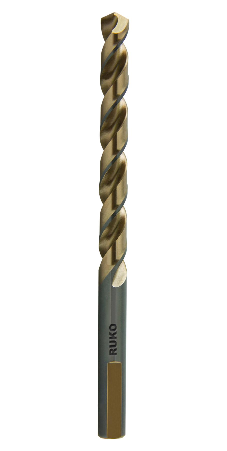 228095 TWIST DRILL BIT, 9.5MM, 81MM, 125MM RUKO