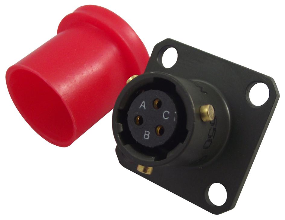 62GB-12E08-33SN CIRCULAR, RECEPTACLE, 08-33, BOX MOUNT AMPHENOL LTD