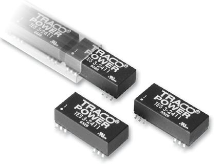 TES 3-2412 CONVERTER, DC/DC, 3W, 12V TRACO POWER
