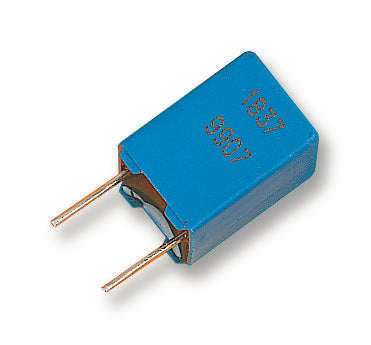 MKP1837410161G CAP, 0.1µF, 160V, 1%, PP, THROUGH HOLE VISHAY