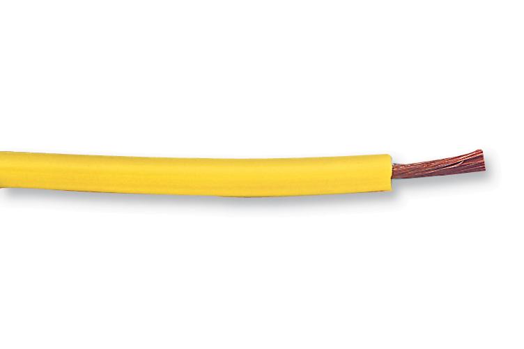 607030-24 5M WIRE, FLEXIVOLT-2V, YELLOW, 5M STAUBLI