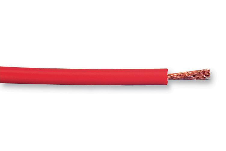 60.7030-22 25M WIRE, FLEXIVOLT-2V, RED, 25M STAUBLI