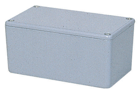 462-0030A BOX, DIECAST, NYLON COATED, GREY DELTRON ENCLOSURES