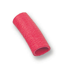 600-01535 SLEEVING, 1.2MM, RED, PK100 HELLERMANNTYTON