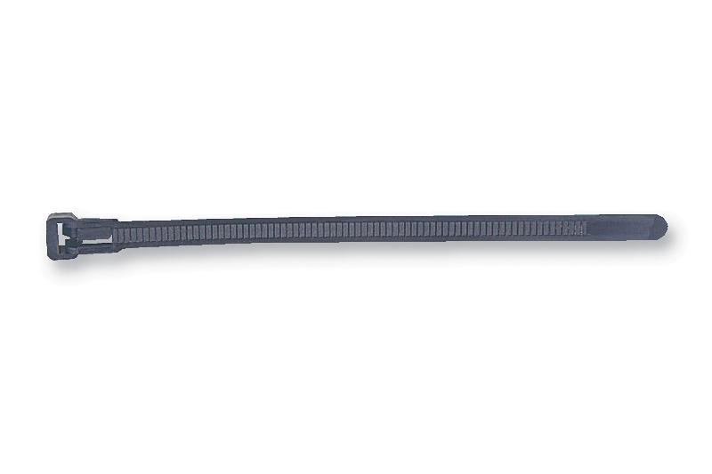 131-22510 CABLE TIE, BLACK, 250MM, PK100 HELLERMANNTYTON