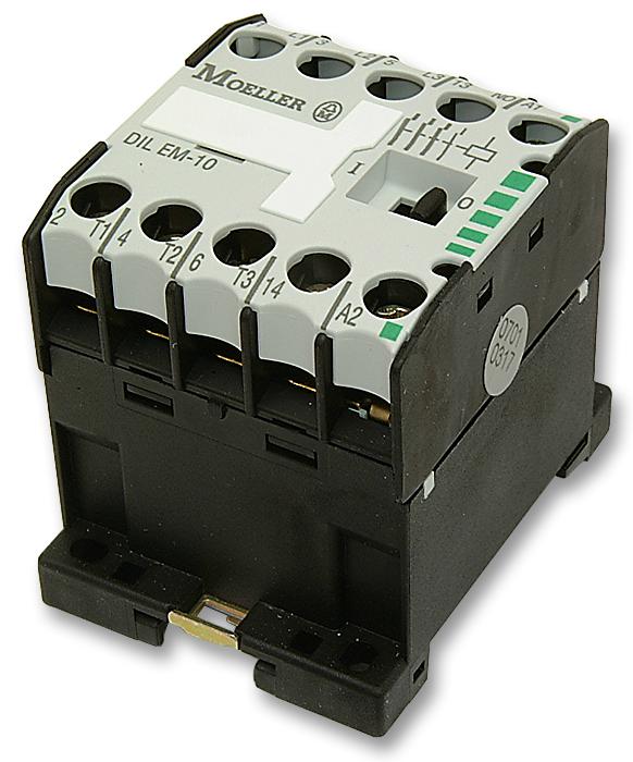 DILEM-4-G(24VDC) CONTACTOR, 4PST-NO, 24VDC, DIN RAIL EATON MOELLER