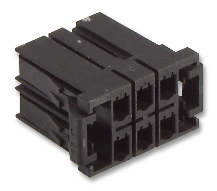 1-178129-6 HOUSING, RECEPTACLE, D-3200S, 6WAY AMP - TE CONNECTIVITY