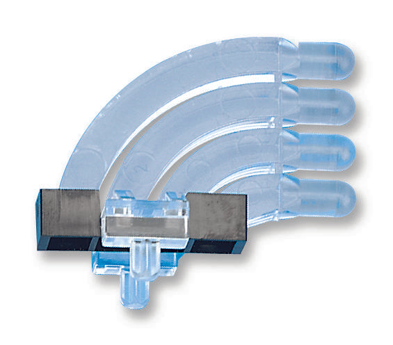 1276.1004. LIGHT PIPE, QUAD, 90DEG MENTOR