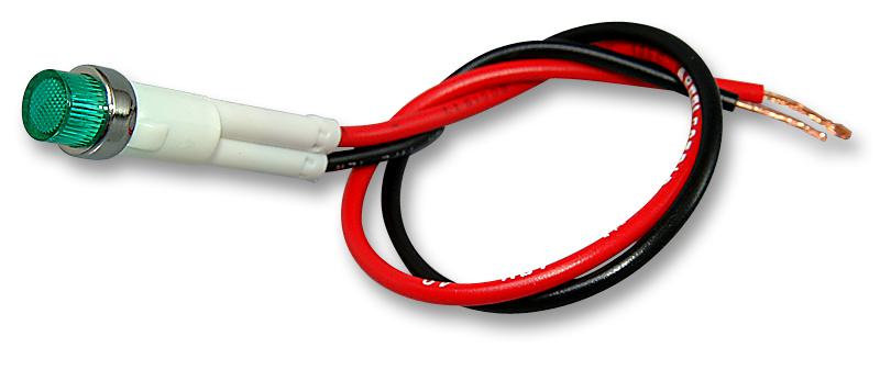 L295100LAF LED INDICATOR, GREEN ARCOLECTRIC (BULGIN LIMITED)