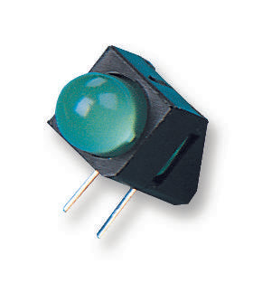 HLMP-3507-D00B2 LED, 5MM, GREEN, 4.2MCD, 569NM BROADCOM