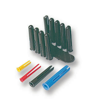 ---S100RAWL RPLG005 WALL PLUG, RED, BX100, PK100 TR FASTENINGS