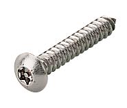 N8 0.75 M4A2AB S10 BUT T15 SCREW, BUTTON, T10, #8X19, PK10 TR FASTENINGS