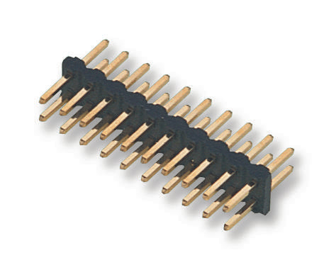 M22-2020405 HEADER, VERTICAL, 2ROW, 8WAY HARWIN