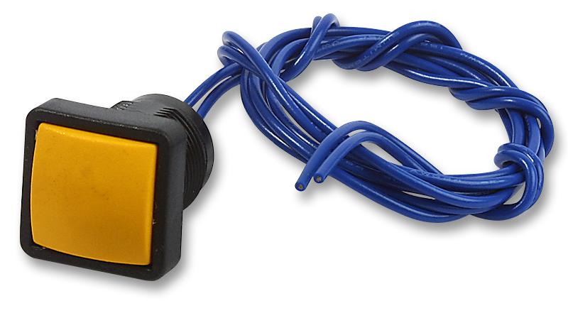 MCPAS6-D1-M1CES5-5 SWITCH, SQUARE, YELLOW MULTICOMP PRO