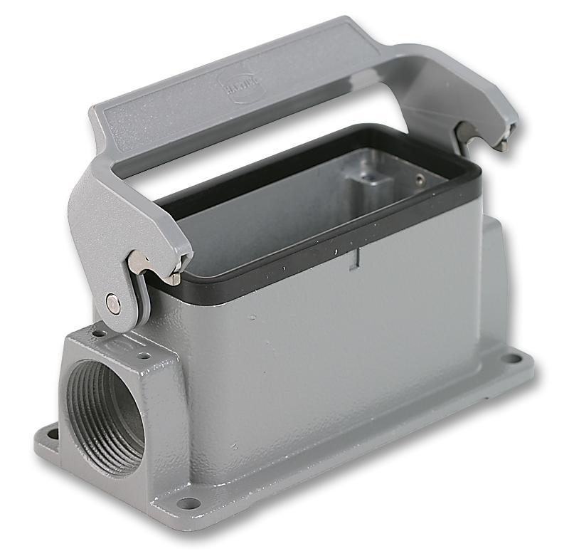 0930 016 1250 HOUSING, SURFACE, HAN16B, PG21 HARTING