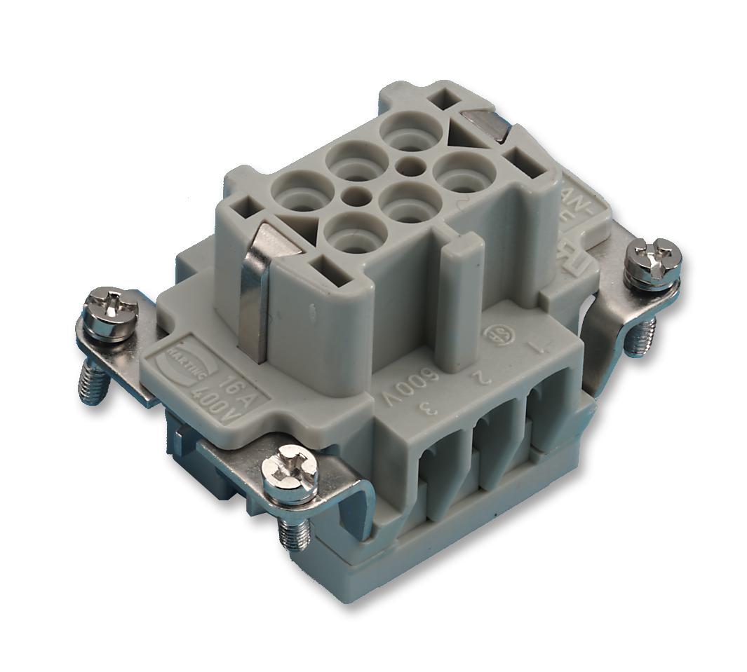 09 33 016 2702 INSERT, FEMALE, HAN16E, CRIMP HARTING