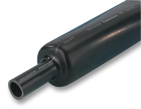 BSTS-27X4 HEAT SHRINK, 68.6MM BLACK 1.2M RAYCHEM - TE CONNECTIVITY