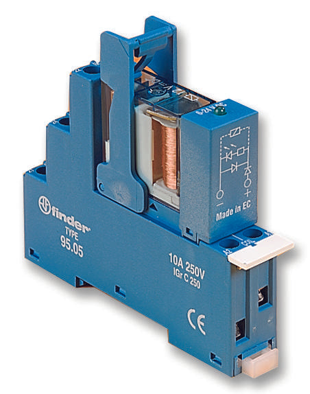 48.62.7.012.0050SPA RELAY, DPDT, 250VAC, 10A FINDER