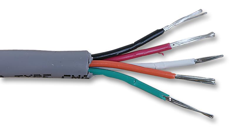 1175L SL005 CABLE, 22AWG, LSZH, 5 CORE, 30.5M ALPHA WIRE