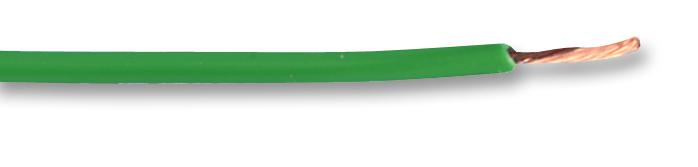 60.7004-25 WIRE, FLEXI-E, GREEN, 0.50MM STAUBLI