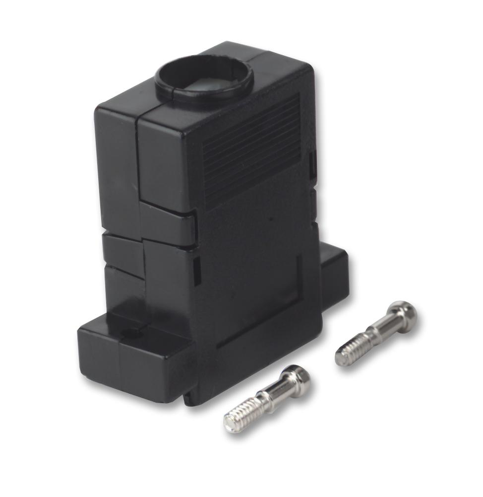 MHCCOV-9SCL-BK BACKSHELL, D, BLACK, 9WAY MH CONNECTORS