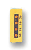 SERIES 4M A TEMPERATURE INDICATOR, 40°C/49°C THERMINDEX